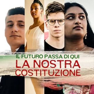 Copertina Il futuro passa di qui - La nostra Costituzione